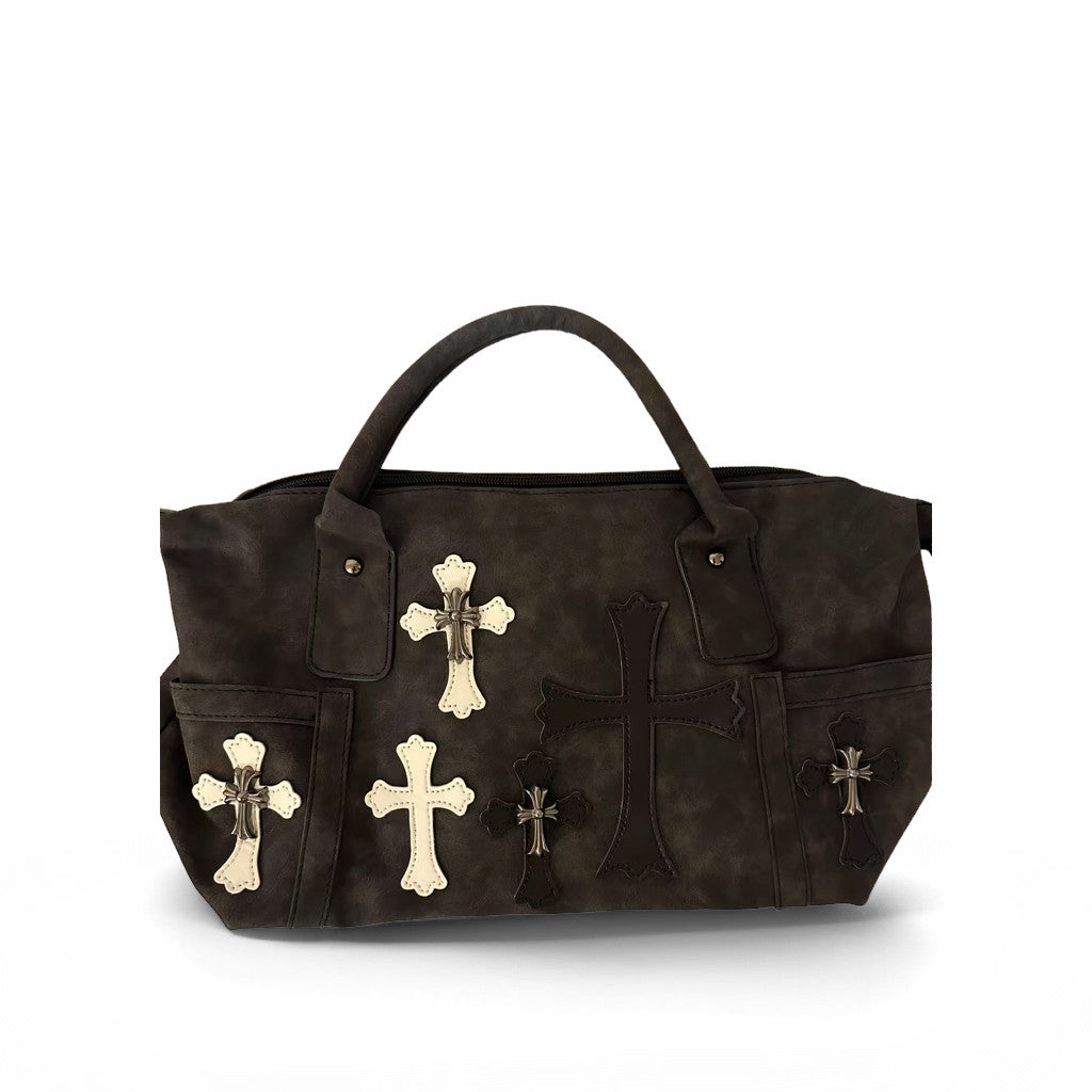Goth Cross Hand Bag