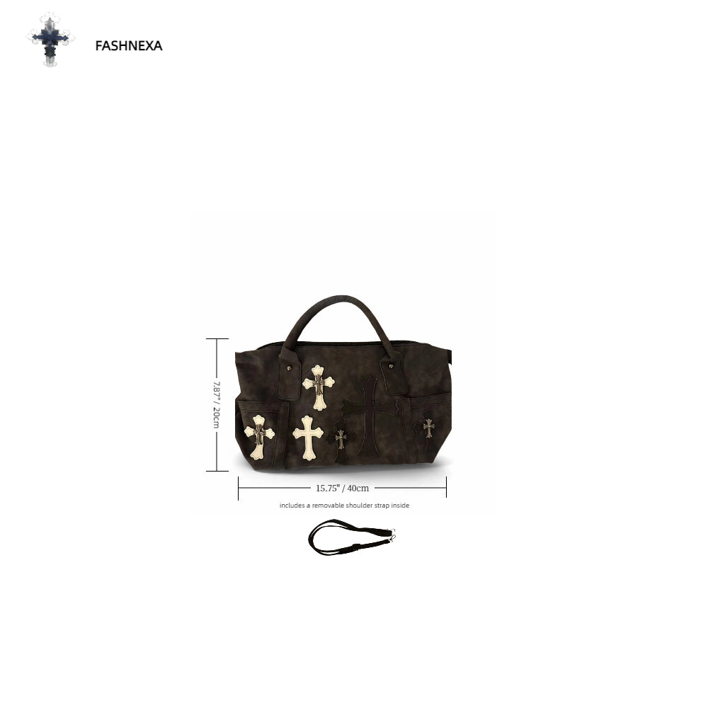 Goth Cross Hand Bag